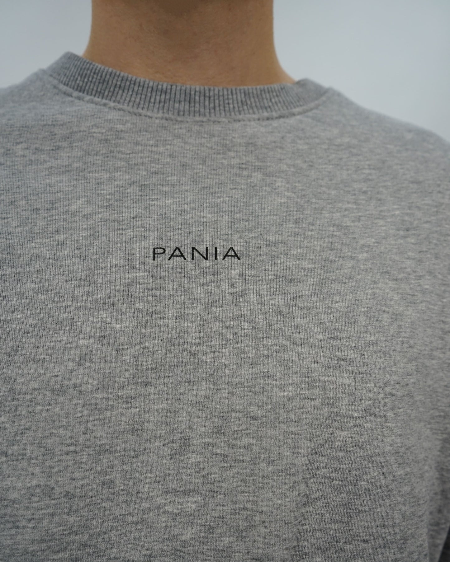 OVERSIZED SWEATSHIRT HEATHER GREY