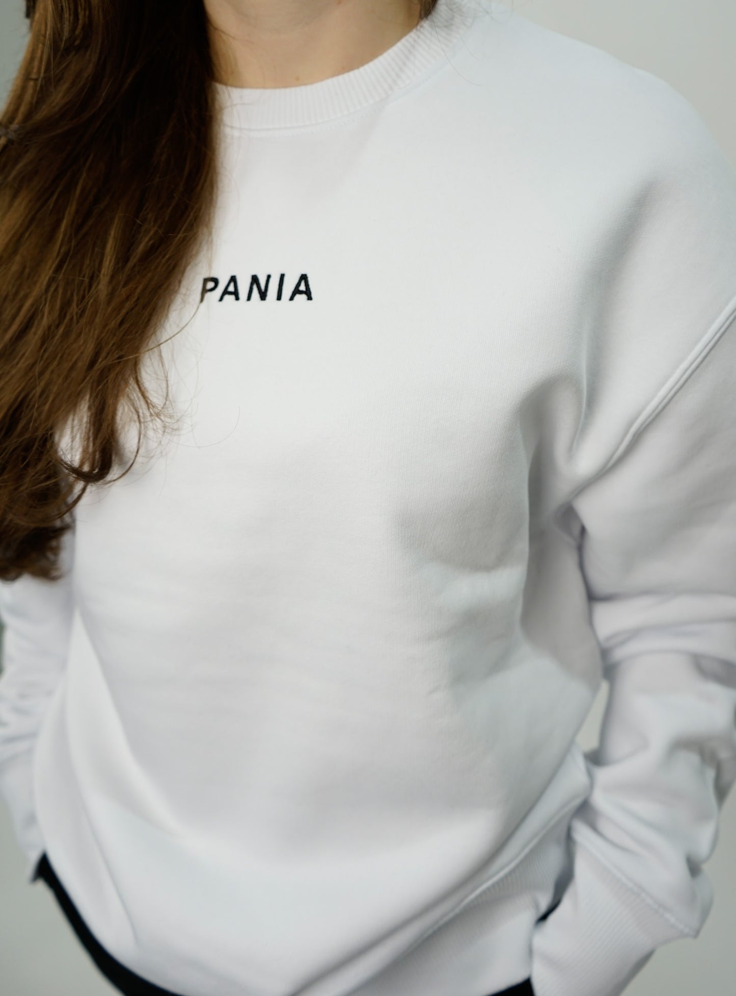 OVERSIZED SWEATSHIRT WHITE