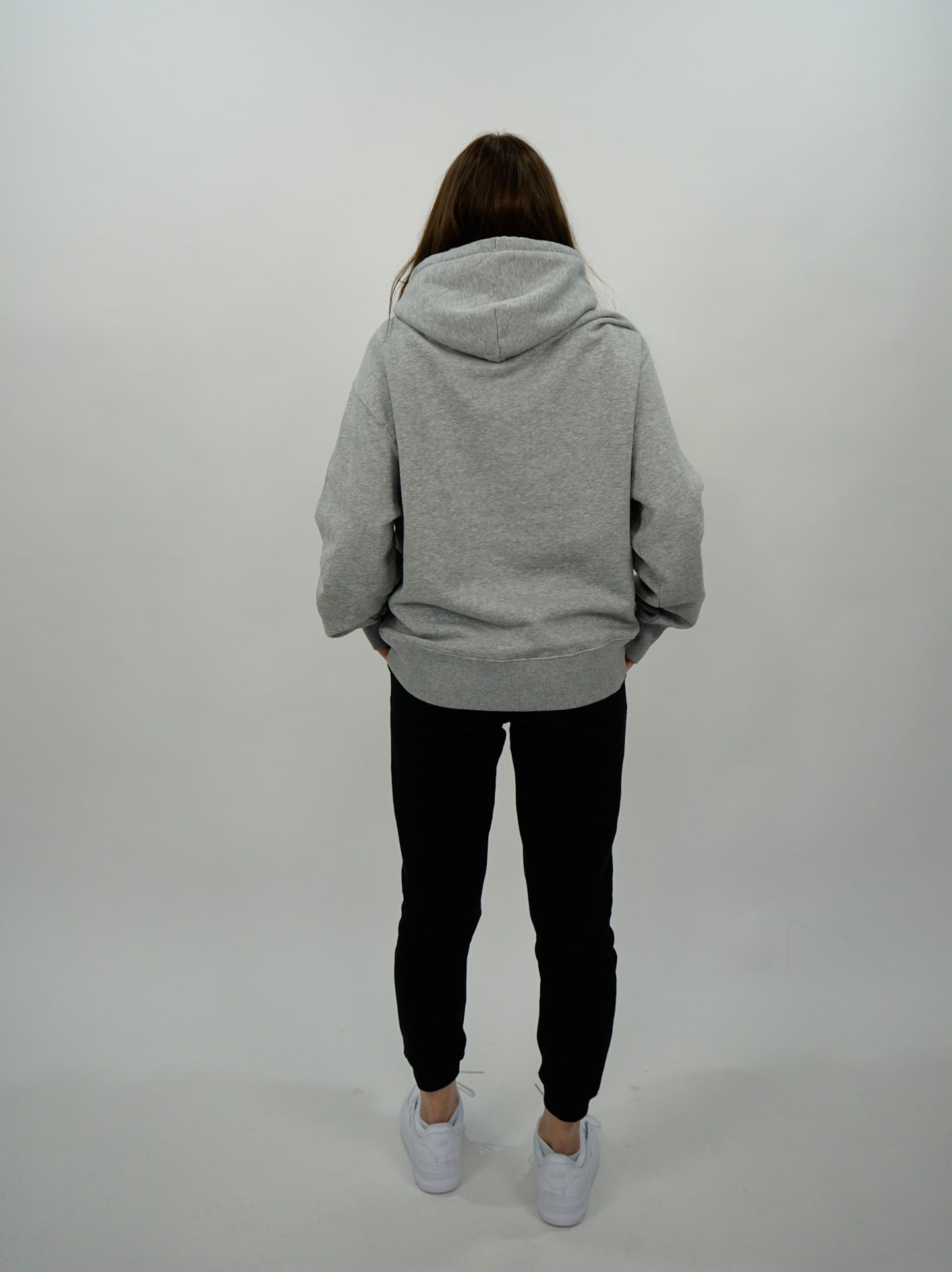 OVERSIZED HOODIE HEATHER GREY